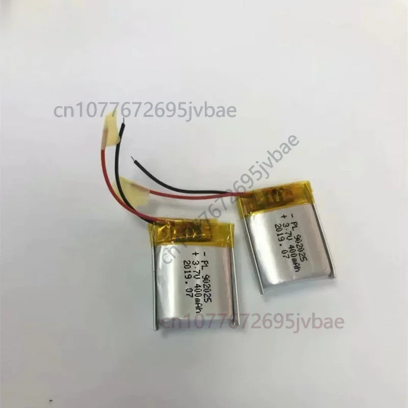 902025 Battery 3.7V Lithium Cell Medical Aesthetics TWS Charging Case Dog Trainer Vibration Scanner Massager