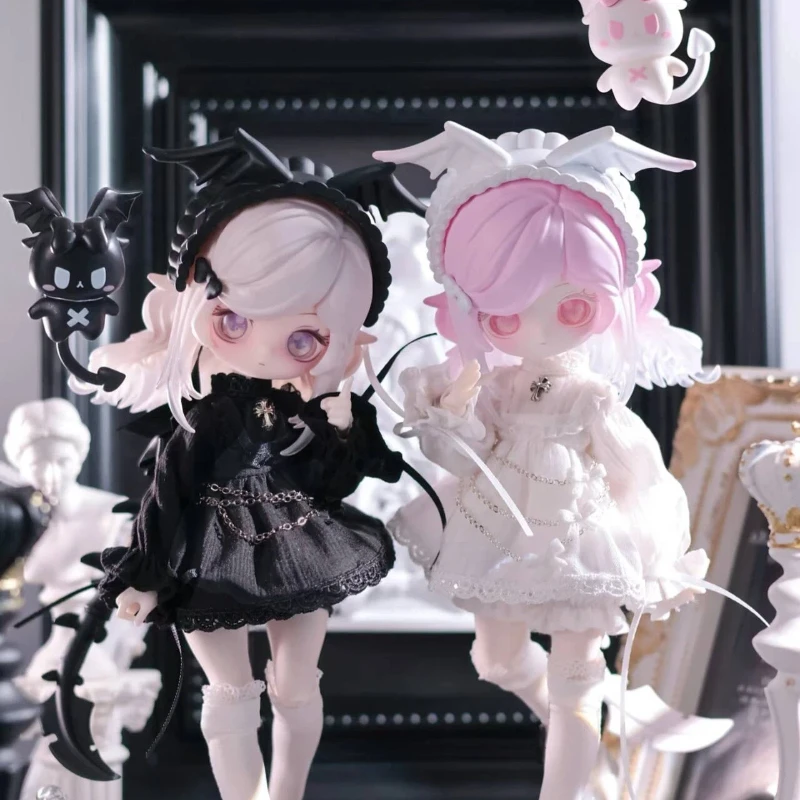 

Подлинная слепая коробка серии Lulu Spirit Matter Language, 12-точечная кукла Bjd May Move, кавайные настольные украшения, загадочная коробка, игрушка