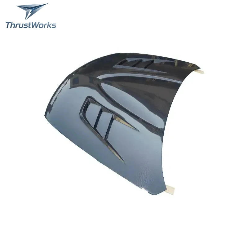 6 2010: IS Style Carbon Fiber Engine Hood Bonnet Excellent