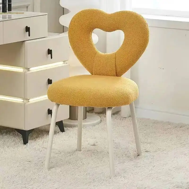 Minimalist Dining Events Floor White Chairs Unique Training Garden Hallway Chairs Makeup Sillas De Comedor Library Furniture