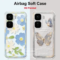 For Vivo iQOO Neo 10 5G Reinforced Corners Soft TPU Shockproof Airbag Case For iQOO Neo 10 Pro HD Painted Cover iQOO Neo10