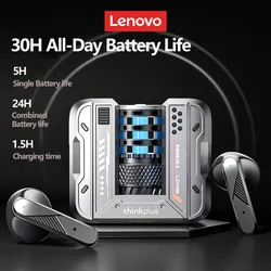 Original Lenovo LP49 TWS Wireless Bluetooth V5.4 Earphones Gaming Dual Mode Earbuds Noise Cancellation HD Call Sport Headphones