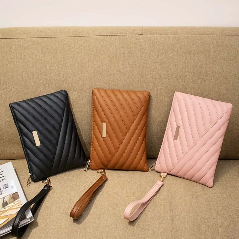 Women Fashion PU Leather Coin Purse Long Zipper Card Holder Large Capacity Wallet HandBags Money Pocket Phone Bag Wristlet Bags