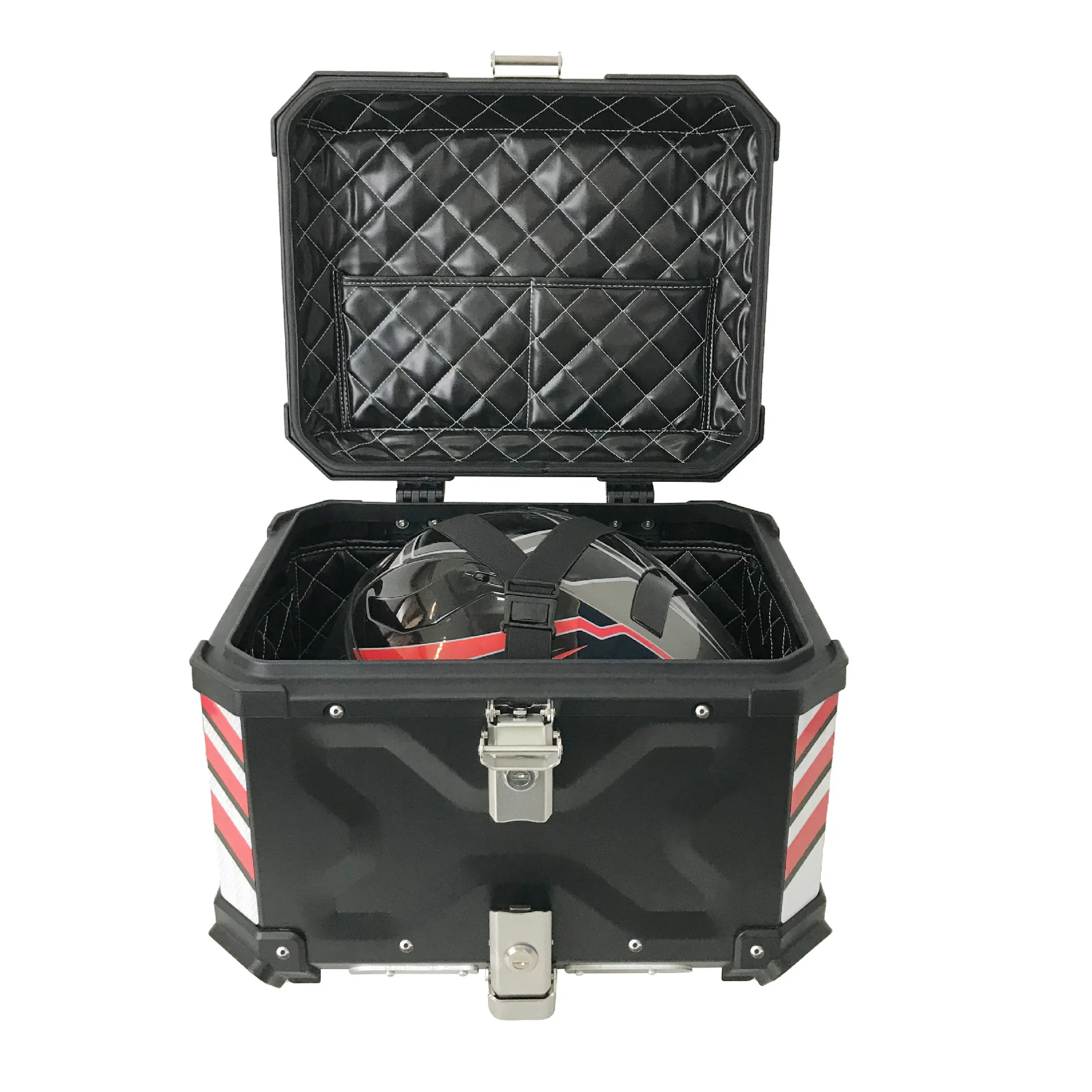 

Motorcycle trunk Quick-release aluminum alloy trunk 28L/36L/45L/55L/65L/80L/100L