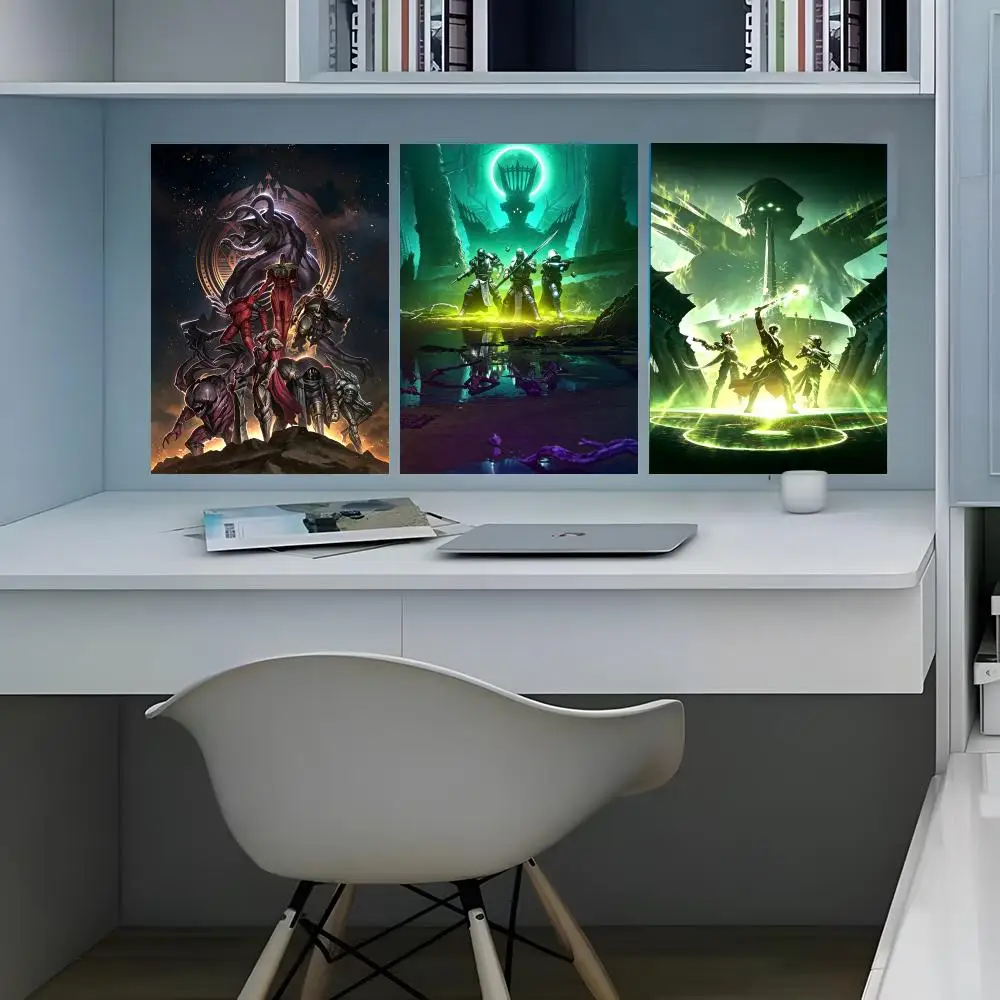 Póster artístico y elegante para pared de Game Destiny 2, arte de pared para el hogar, oficina, baño ‌   Decoración del Hogar