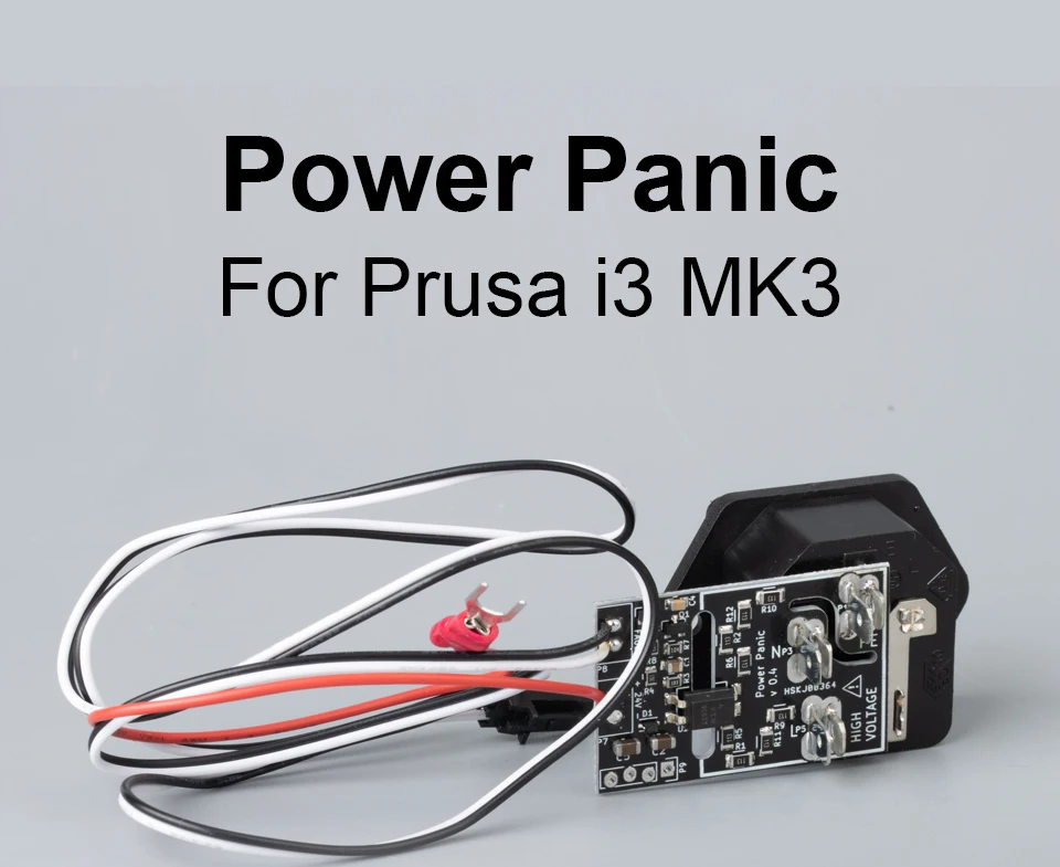C Trianglelab ® Power Panic für Prusa I3 MK3 3D-Drucker-Kit, unterstützt Netzteil PSU – Detail 1