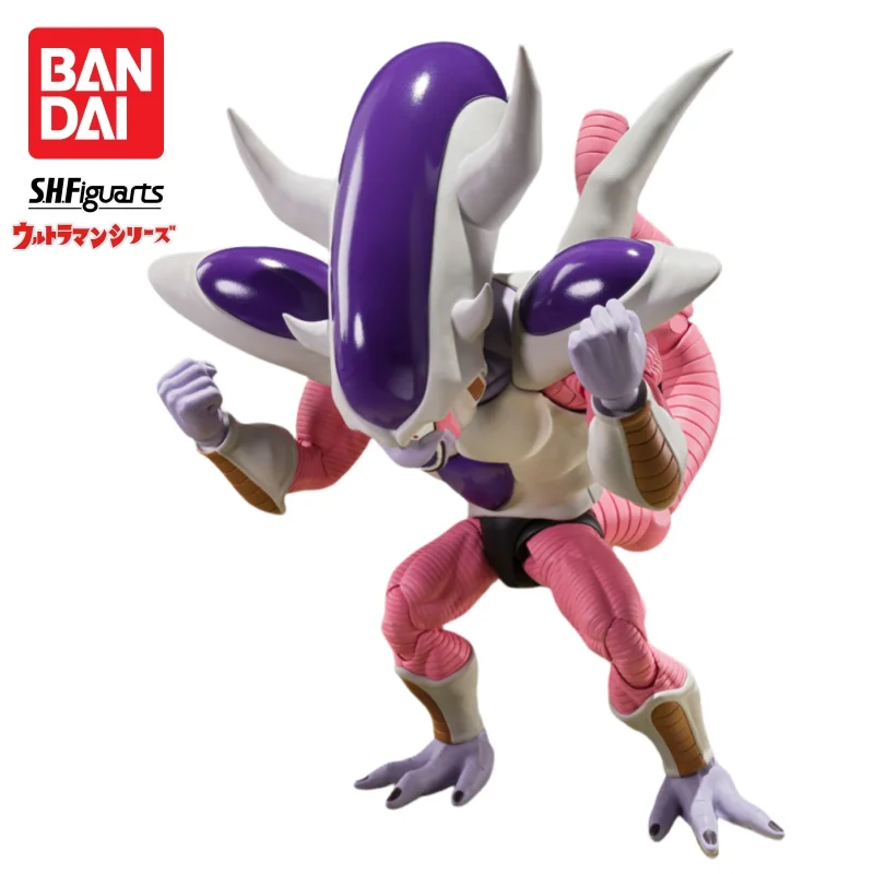 In Stock Bandai S H Figuarts Original Dragon Ball Frieza Doll Brand New Boxed Action Figure Anime Characters Model Garage - view 6
