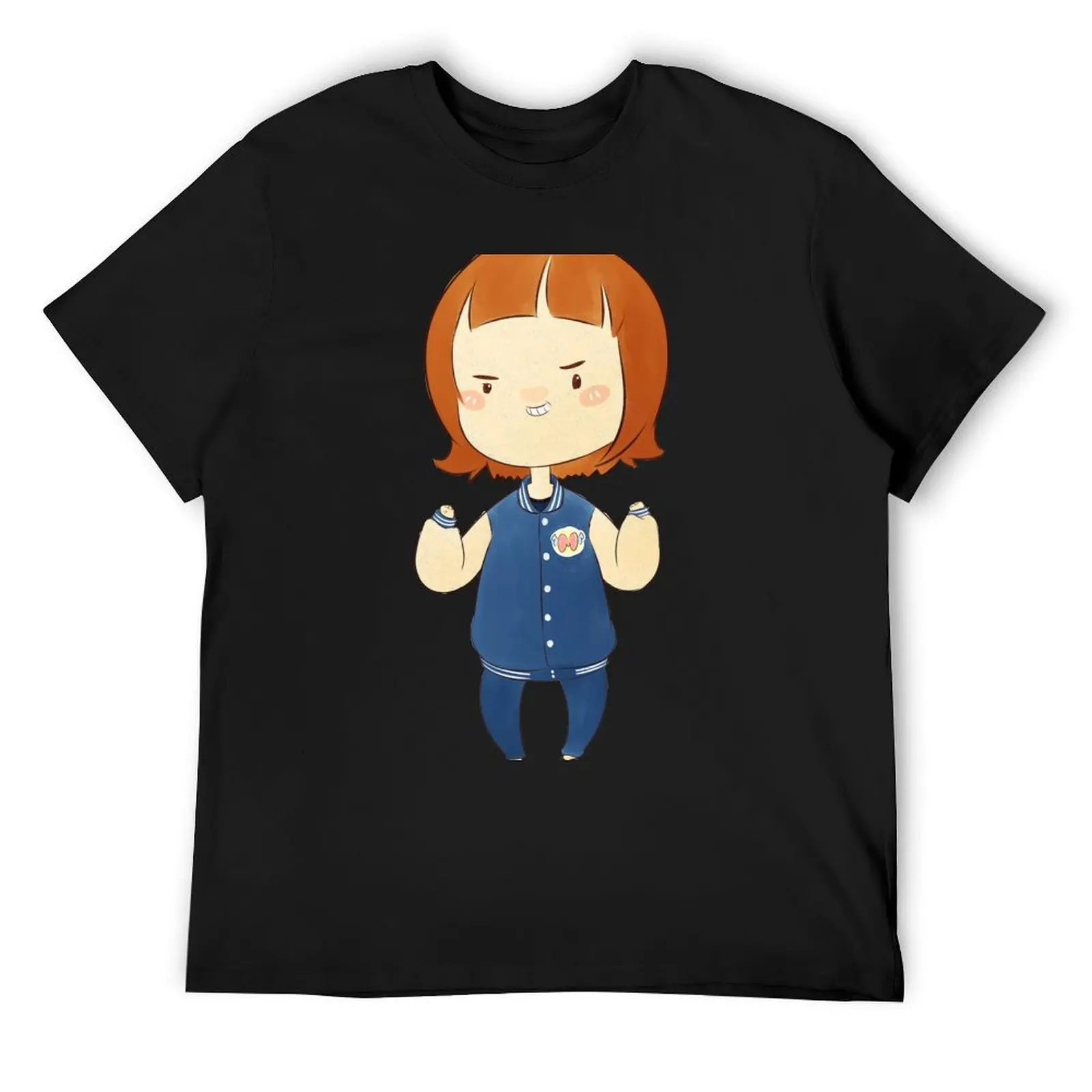 

Lee Sung-Kyung Chibi Style Chubs T-Shirt tops cute tops heavyweights mens t shirt