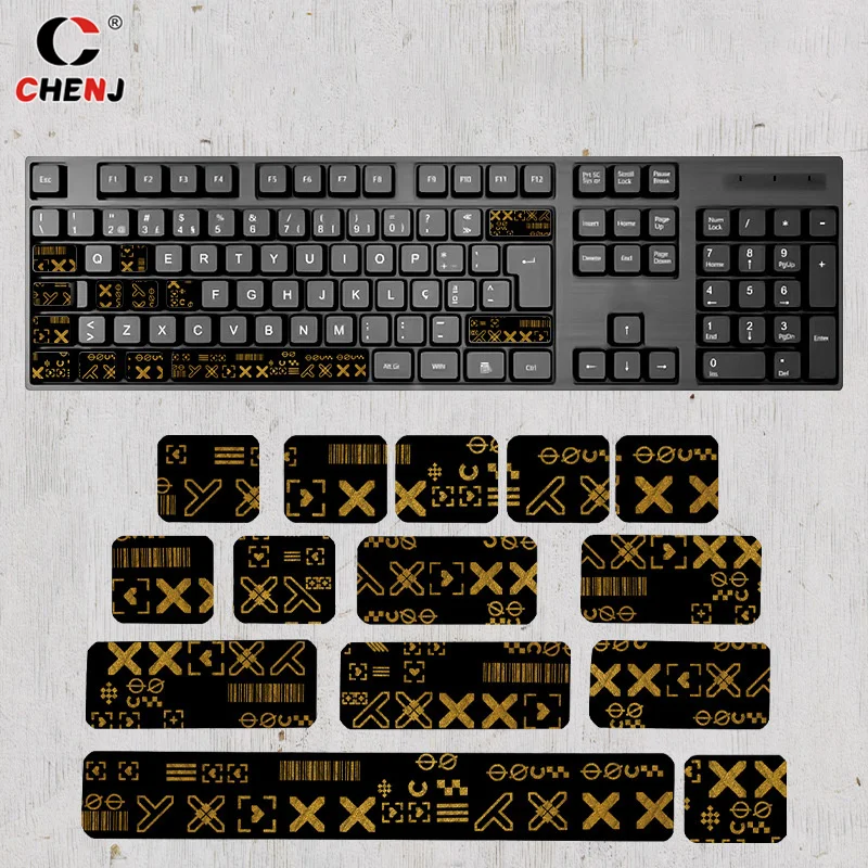 Anti-Slip Mechanical Keyboards Keycap Sticker For Universal Keyboards Gamer Wear-Resistant PC Desktop Laptop Gaming Accessories