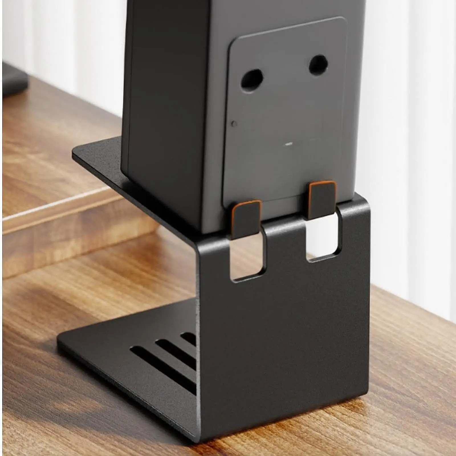 Desktop Speaker Stand Solid ,Compact, Speaker Riser 10kg Load Capacity for Computer Speaker