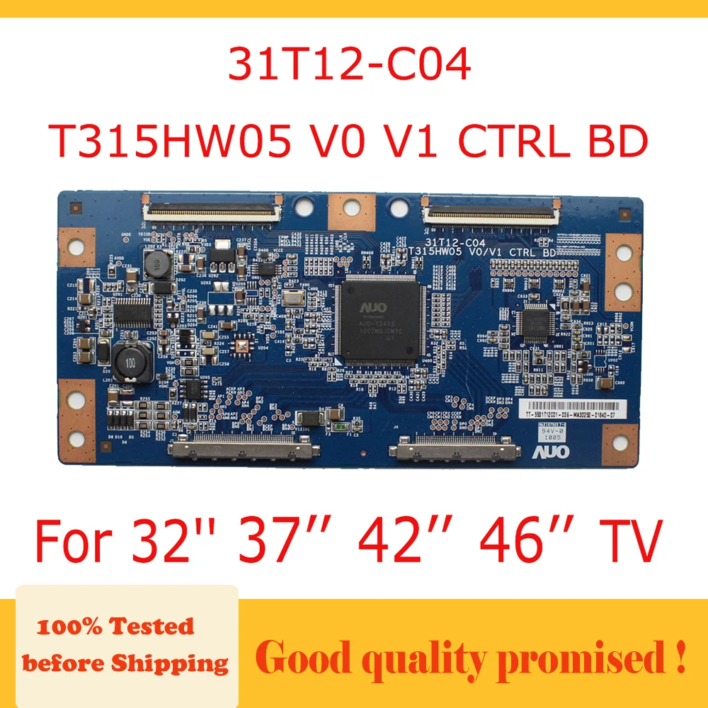 T Con Board T315HW05 V0 V1 CTRL BD 31T12-C04 for TV Replacement Board Original Product T315HW05 V0 V1 31T12-C04