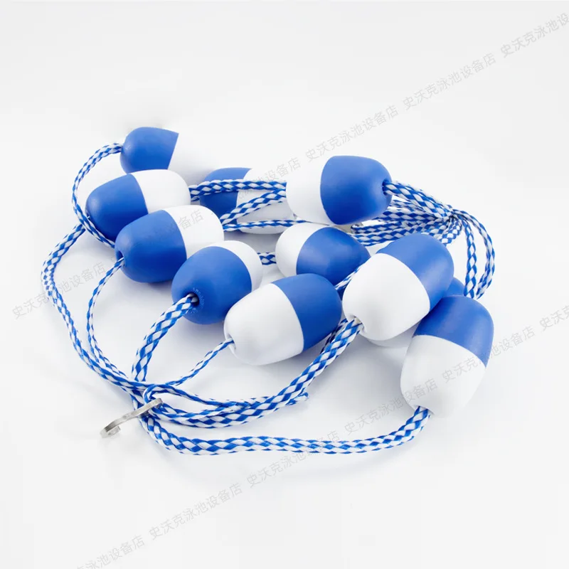 5m Floating Ball Swimming Channel Line Rope 7cm Diameter Split Floating Pool Equipment