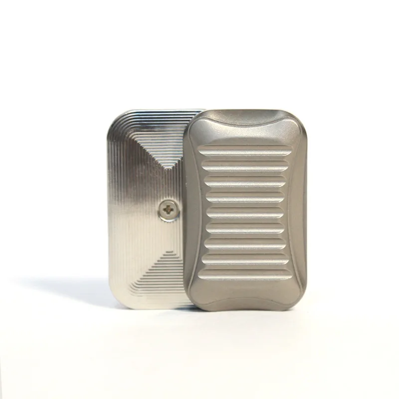 Giroscopio EDC para la yema del dedo, tarjeta de empuje ilimitada Sgs Sss, tarjeta de empuje de aleación de titanio, entretenimiento de ocio para adultos, juguete de escritorio de descompresión