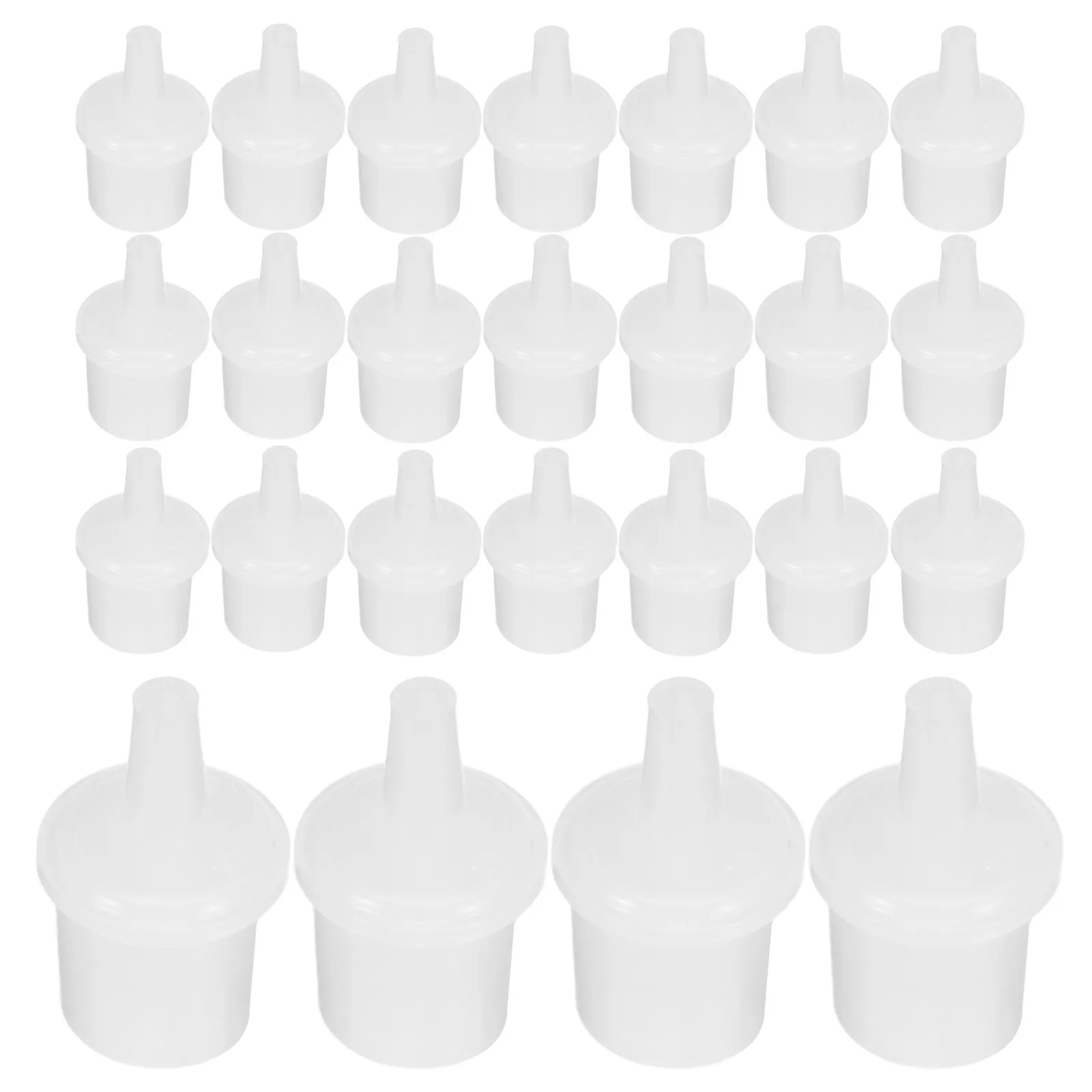 100Pcs Glue Extender Tips Eyelash Glue Bottle Caps Tip for Precise Adhesive Application Less Waste Faster Cleanup