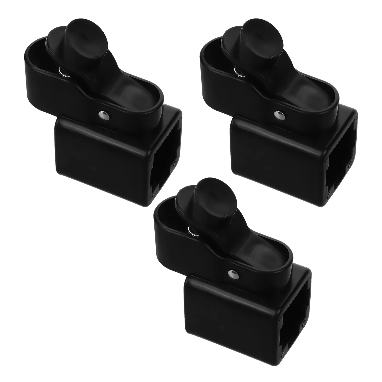 3Pcs Sunshade Replacement Parts Automatic Canopy Leg Switch for Patio Beach Shelter Adjustable Wear-Resistant Plastic Push