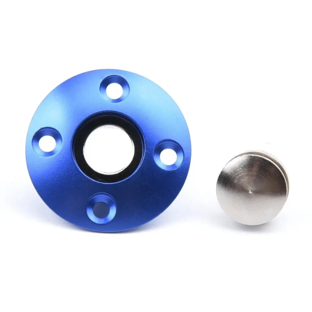 New V2 RC Vehicle Alloy Fuel Filler CNC Machined Alloy CNC Fuel Filler Magnetic Plug Port Fuel Gas Type RC Car Fuel Filler