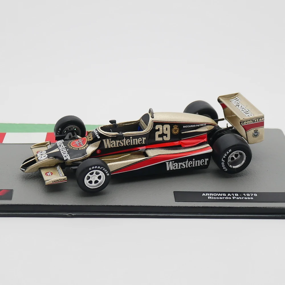 Ixo 1:43 Racing Riccardo Patrese 1979 ARROWS A1B Diecast Car Model Metal Toy Vehicle