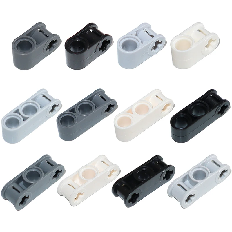 Technical Part MOC Axle and Pin Connector Perpendicular Building Blocks 6536 42003 32184 DIY Bricks Educational Toys
