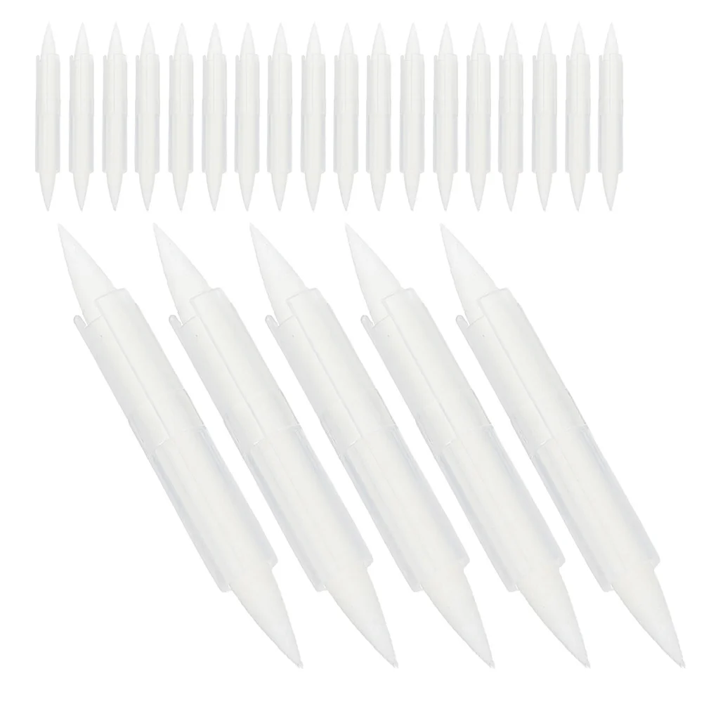 30pcs Paint Pen Replacement Nibs Soft Tip Valve System For Acrylic Markers Refillable Brush Pens Art Supplies Sketching Drawing