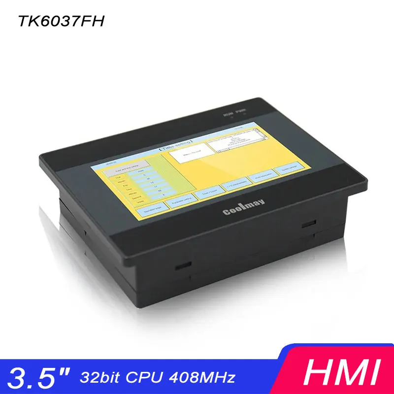 Coolmay Hmi Display Screen Panel 3.5 Inch TK6037FH 320*240px Human Machine Interface Display for Industrail Monitoring