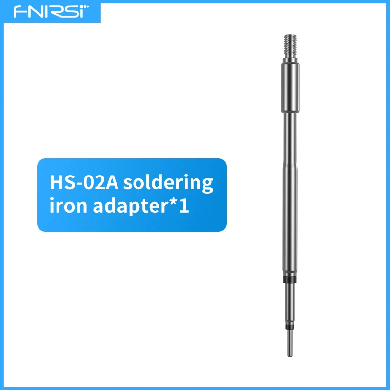 FNIRSI HS-02A مجموعة مكواة لحام كهربائية مع مجموعة صامولة إدراج الحرارة M2-M8، C245 نصائح متوافقة للطابعة ثلاثية الأبعاد ووظيفة إصلاح ذاتية الصنع