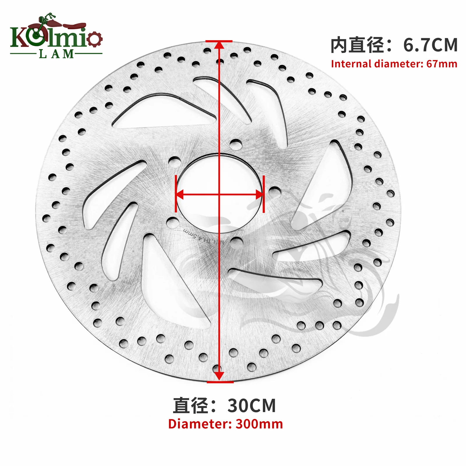 Fit for 2005 - 2012 Suzuki Boulevard VZ800 Intruder M800 Motorcycle Front Brake Disc Rotor VZ 800 2006 2007 2008 2009 2010 2011