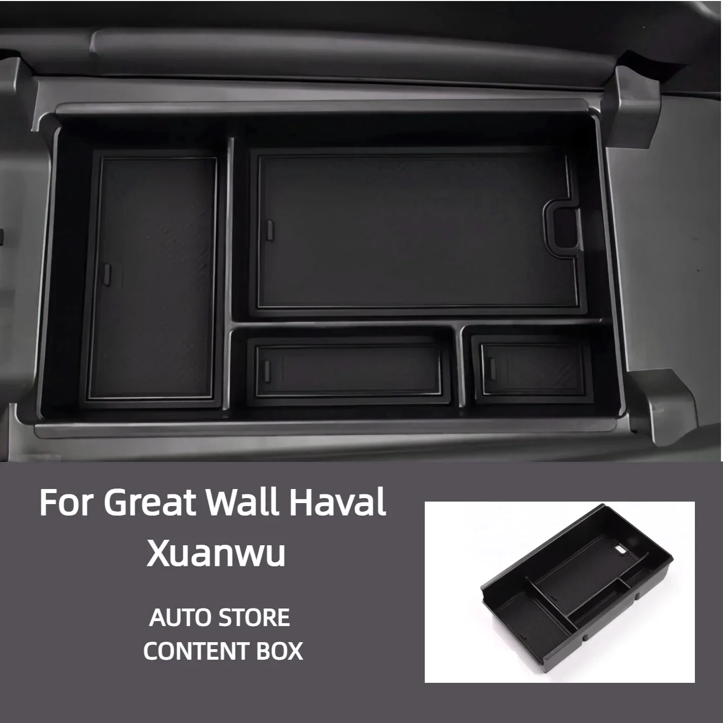 Suitable for Great Wall Hover Shenshou console storage box car modification center console storage box storage accessories