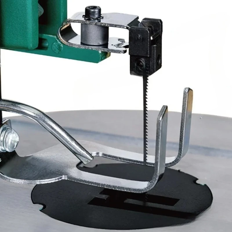 Home Use 16-Inch Curved Table Saw with Foot Pedal for Metal Wood Cutting & Precision Carving Work