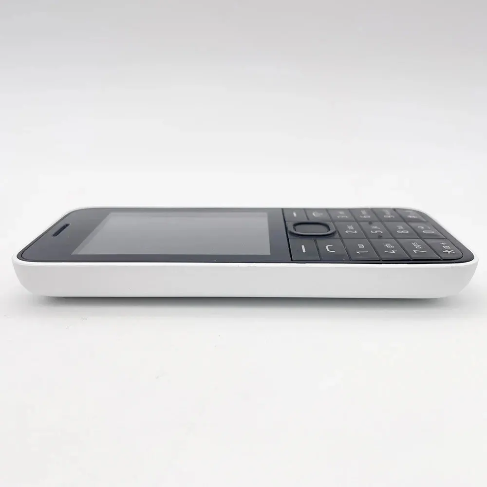 هاتف محمول أصلي غير مقفول 208 بشريحتين 64 ميجابايت رام 256 روم بلوتوث MP3/MP4 2.4 بوصة شحن سريع للهاتف المحمول بحالة جيدة