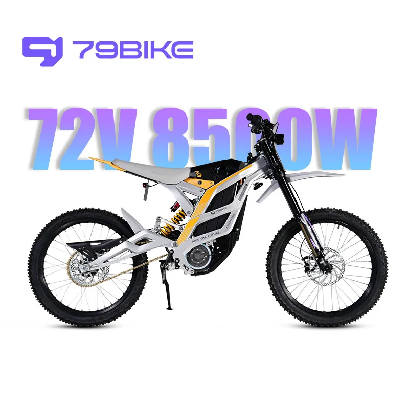 79 Bike Falcon M 72V 35Ah 8Kw 10Kw 85Km/H 120Km Powerful Electric Bicycle Full Suspension Off Road Motocross  Electric Dirt Bike