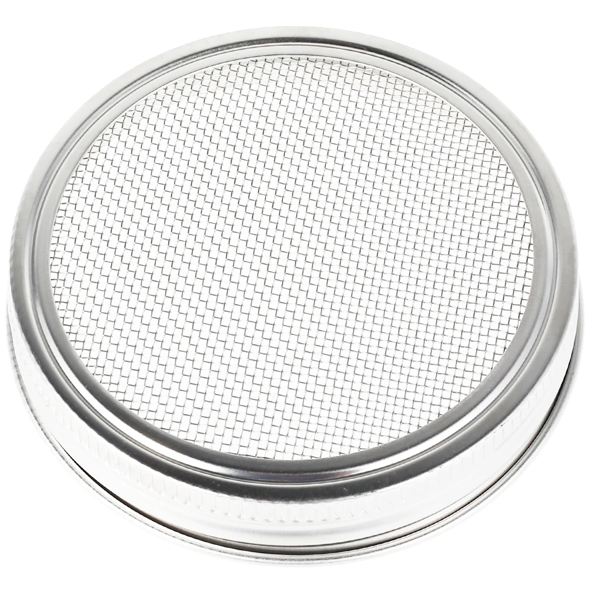 Sprouting Jar Lids Stainless Steel Mesh Screen Seed Sprout Can Lid Wide Mouth Portable Washable Sprouting Jar Strainer Lids for