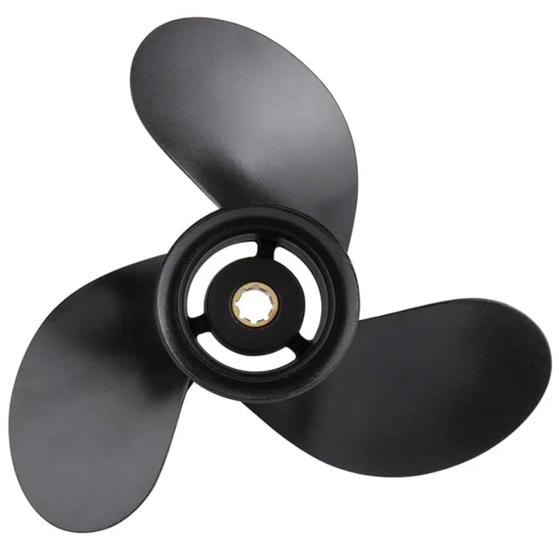 NEW-Marine Propeller 48-828156A12 Upgraded Aluminum Outboard Propeller 6/8/9.9/10/15HP For Mercury Outboard Engine