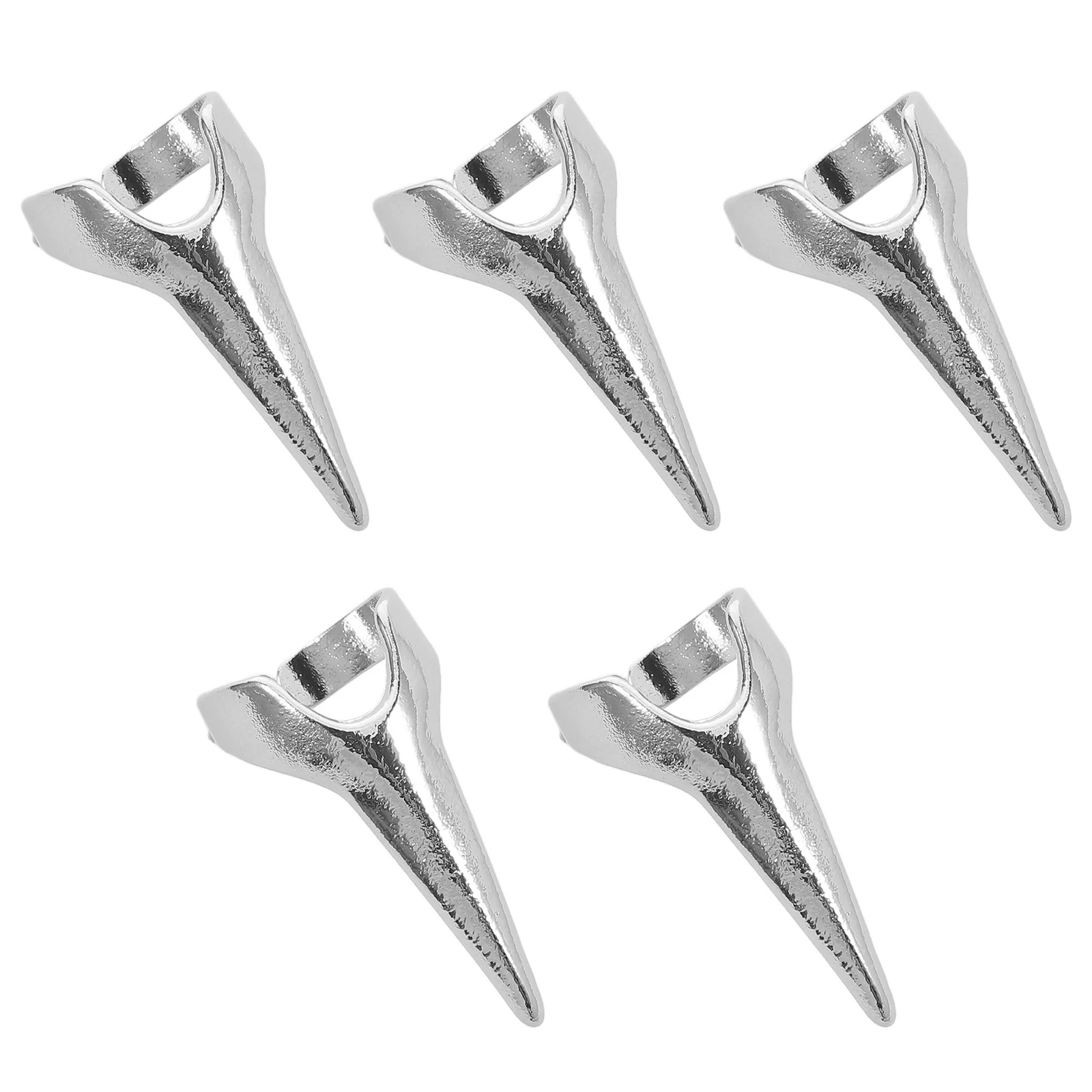

5 Pcs Nail Rings Claw Gothic Punk Decorative Zinc Alloy Finger Rings for Men Women Vintage Style Daily Wear Jewelry