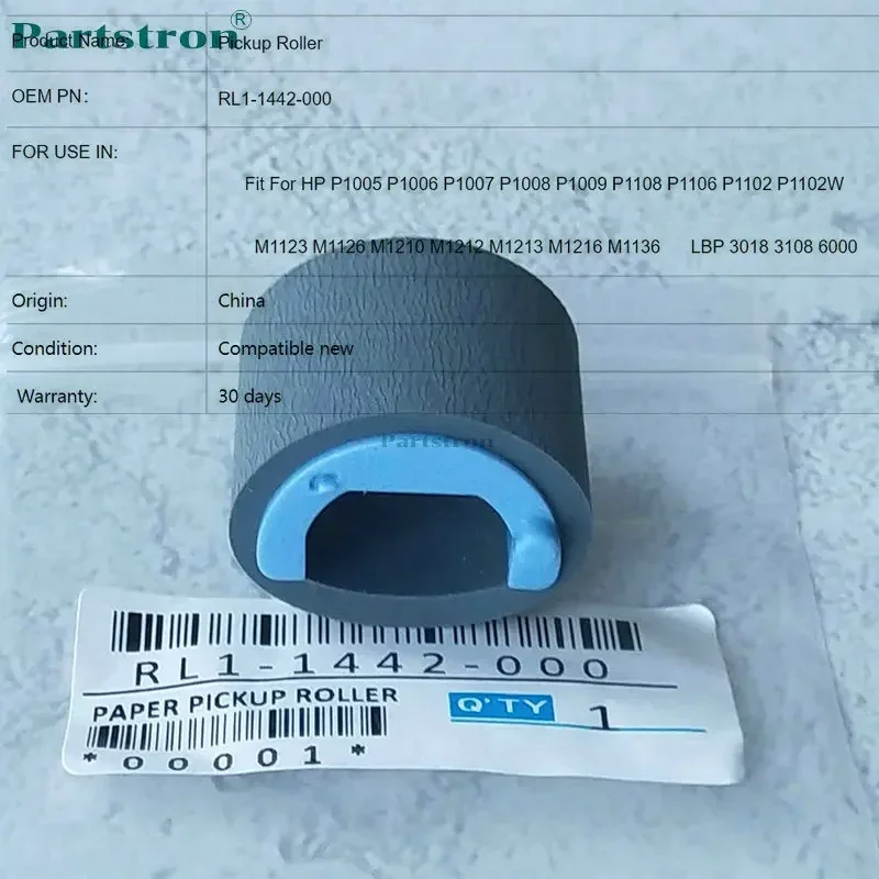 Pickup Roller RL1-1442-000 For use in HP P1005 P1006 P1007 P1008 P1009 P1108 P1106 P1102 P1102W M1123 M1126 M1210 M1212 M1213