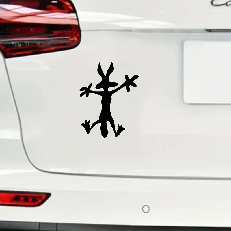 ملصق سيارة ظلية من Coyote ، ملصق فينيل مضحك ، خوذة دراجة نارية ، شاحنة سيارة ، حائط ، كمبيوتر محمول ، كمبيوتر ، نافذة ، CCl