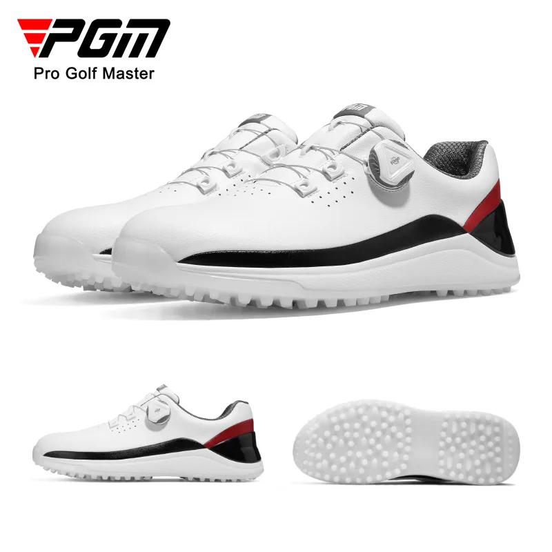 

PGM Men's Golf Shoes Casual Sport Sneakers Knob Shoelaces Microfiber Waterproof Anti-Slip XZ259 Wholesale