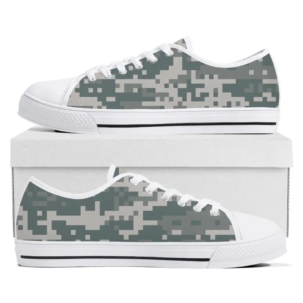 Camo Navy Low Top High Quality Sneakers Mens Womens Teenager Canvas Sneaker Camouflage Army Casual Couple Shoes Custom Shoe