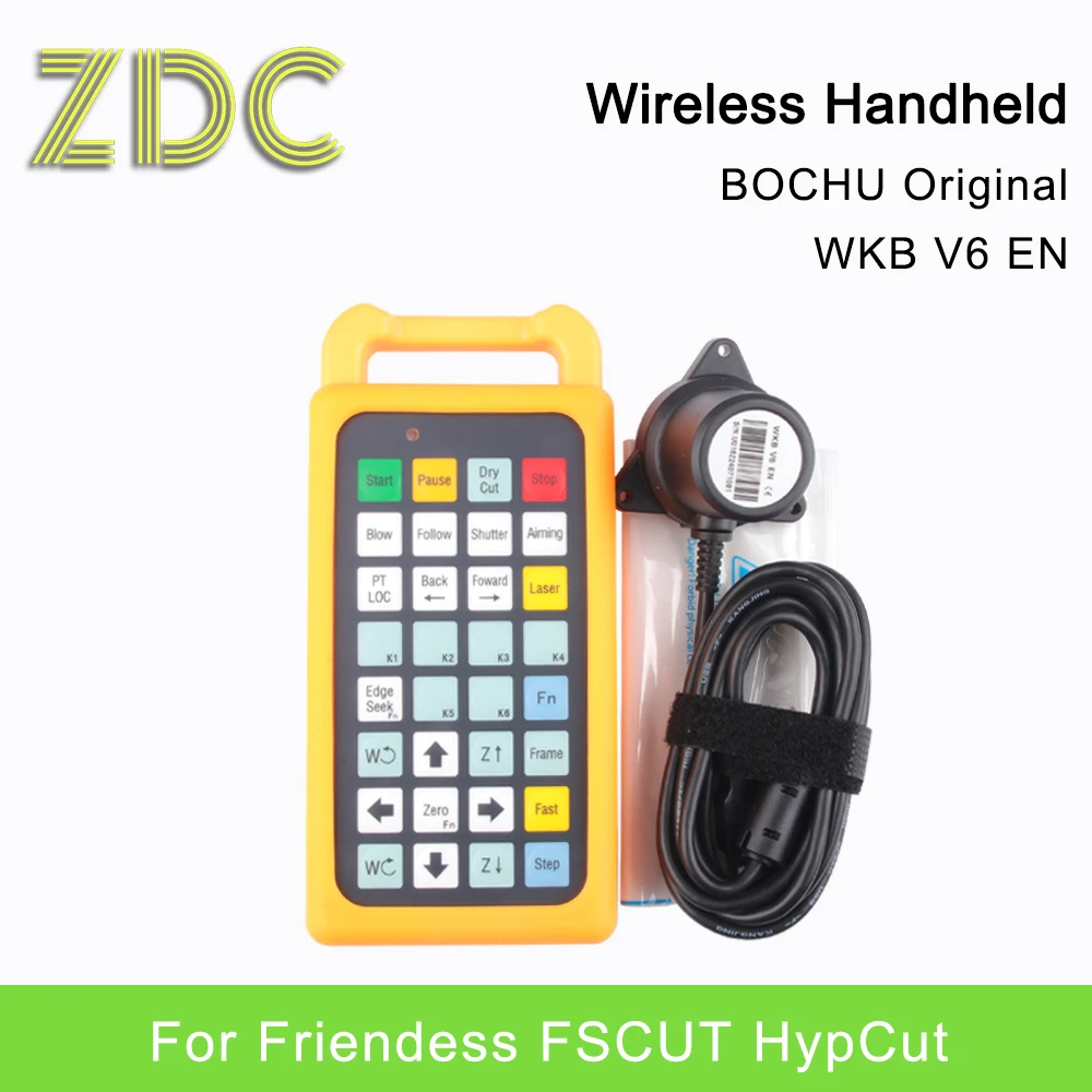 ZDC BOCHU Original Remote Controller for Friendess System Cypcut FSCUT1000-4000 Laser Cutting Machine Wireless Handheld Control