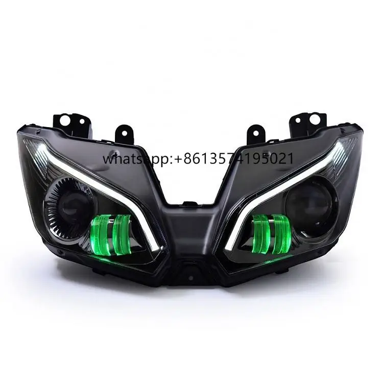 

Motorcycle Head Light Headlight Lamp for Kawasaki Ninja 250 Ninja 300 Headlight Assembly 2013-2018