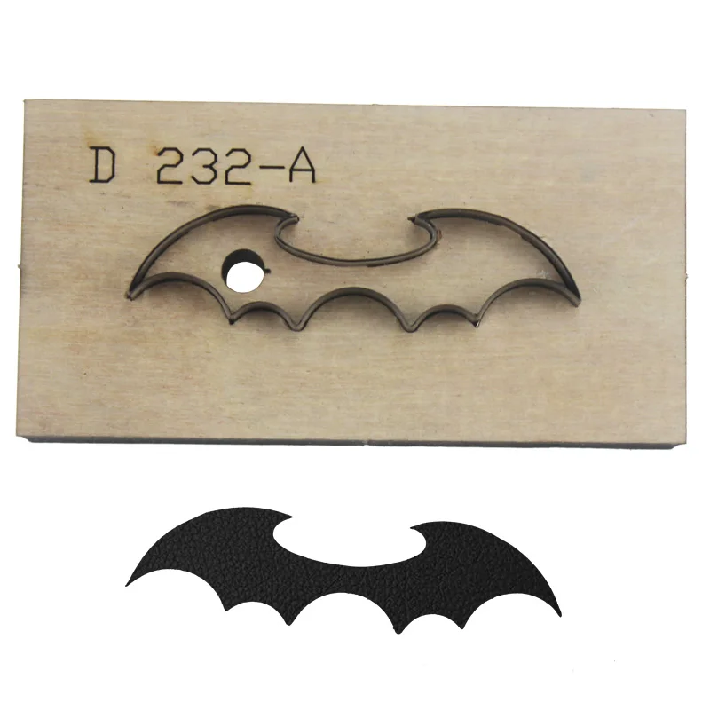 Devil Wings Pendant Steel Cutting Die Custom DIY Leather Craft Mould