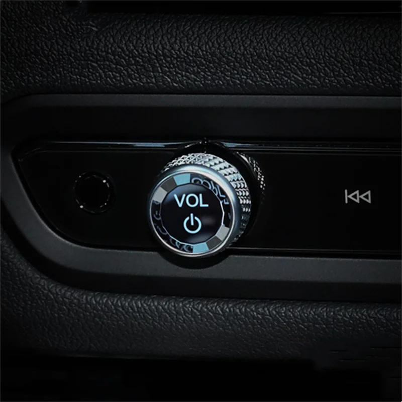 Crystal Car Volume Air Conditioning Knobs Audio Control Button Knob Cover Trim For BMW MGU 1 2 3 4 5 6 7 8 X3 X4 X5 X6 X7 Series