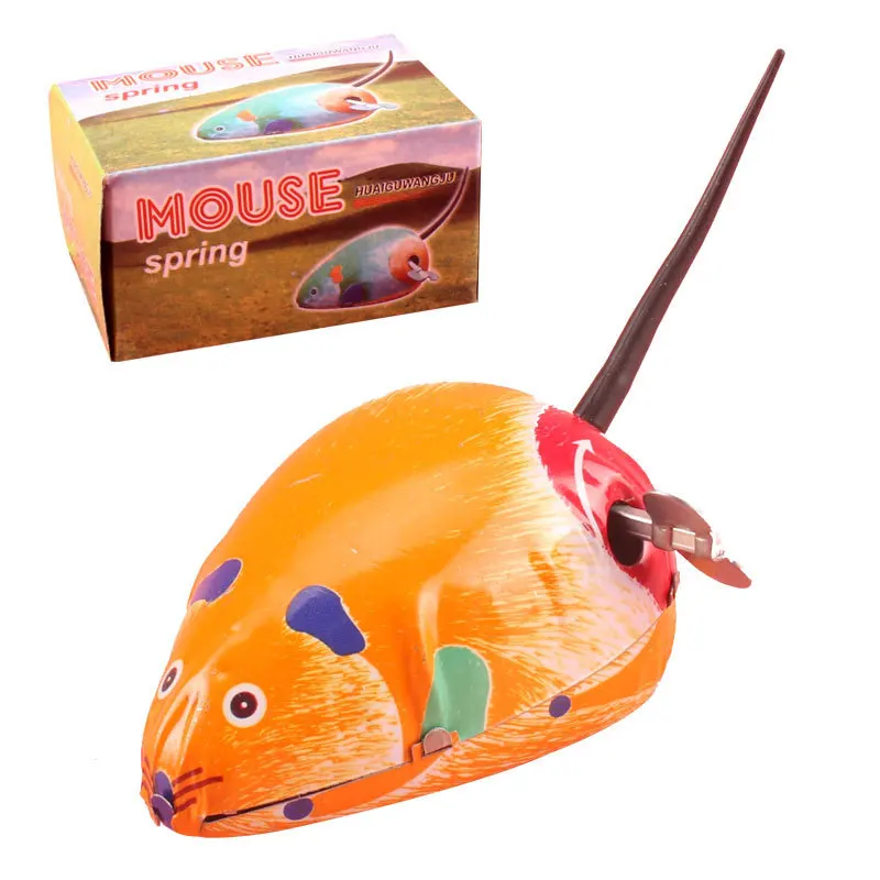 Iron Skin Run Mouse Toy a Nostalgic Classic Toys and a Windup For Childhood Retro  Children\'s Toy Gifts and Student Rewards