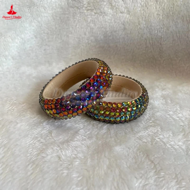New Belly Dance Bracelet Drill Bracelet Stone Jewelry Hand Cuff Cuff Bellydancing Oriental Dance Accessories Bracelet