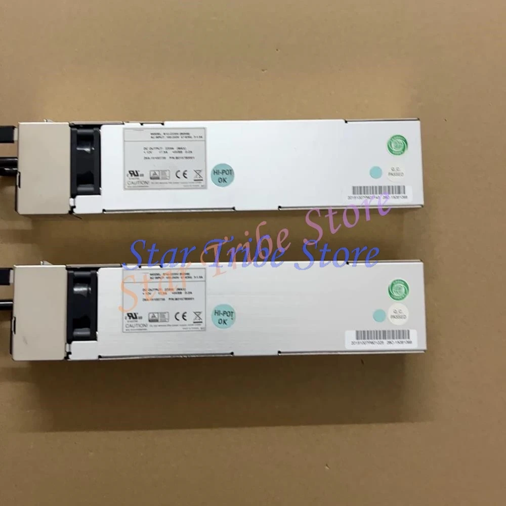 R1U-2220V Power Module R1U2-5220V4H Cage 1U 220W Industrial Control Firewall Redundant Power Supply