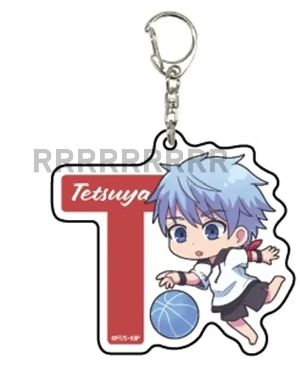 Anime Seijuro Akashi Atsushi Murasakibara Shintaro Midorima Keychain Doll Tetsuya Taiga Acrylic Keyring Pendant for Gift