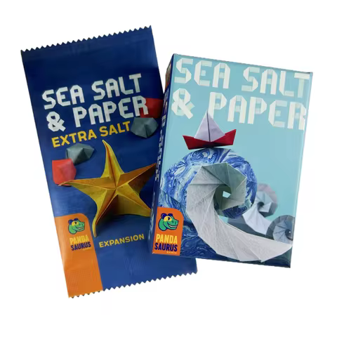 Sea Salt and Paper Card Game - Extra Salt Expansion Card Game | Ages 14+ | 2-4 Players | 30 Minutes Board Game Deck
