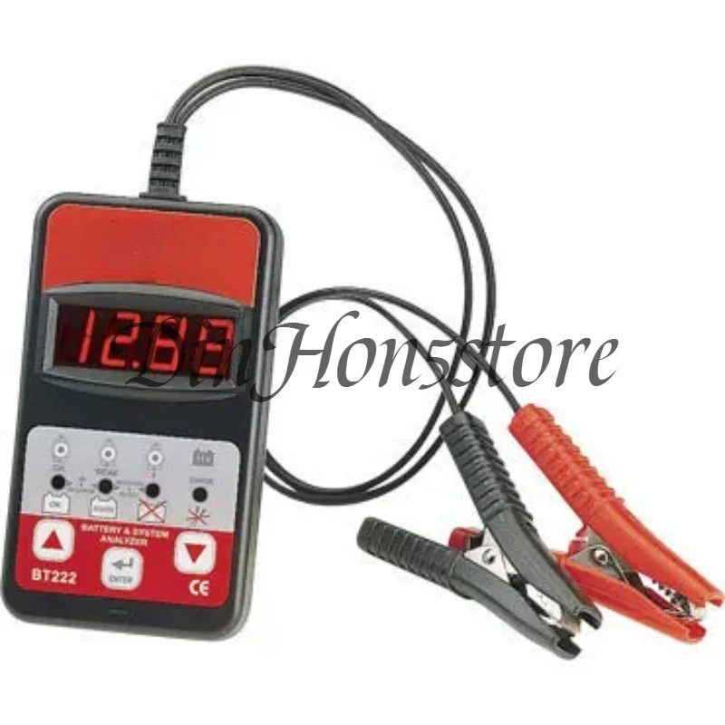 BT222 Digital Battery Charging Starting System Analyzer with Lead Acid Battery Tester
