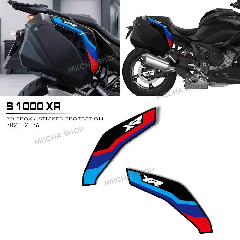 

For S1000XR Kit S 1000 XR 2025 2026 Suitcase Stickers Motorcycle Trunk Sticker Protection Kit