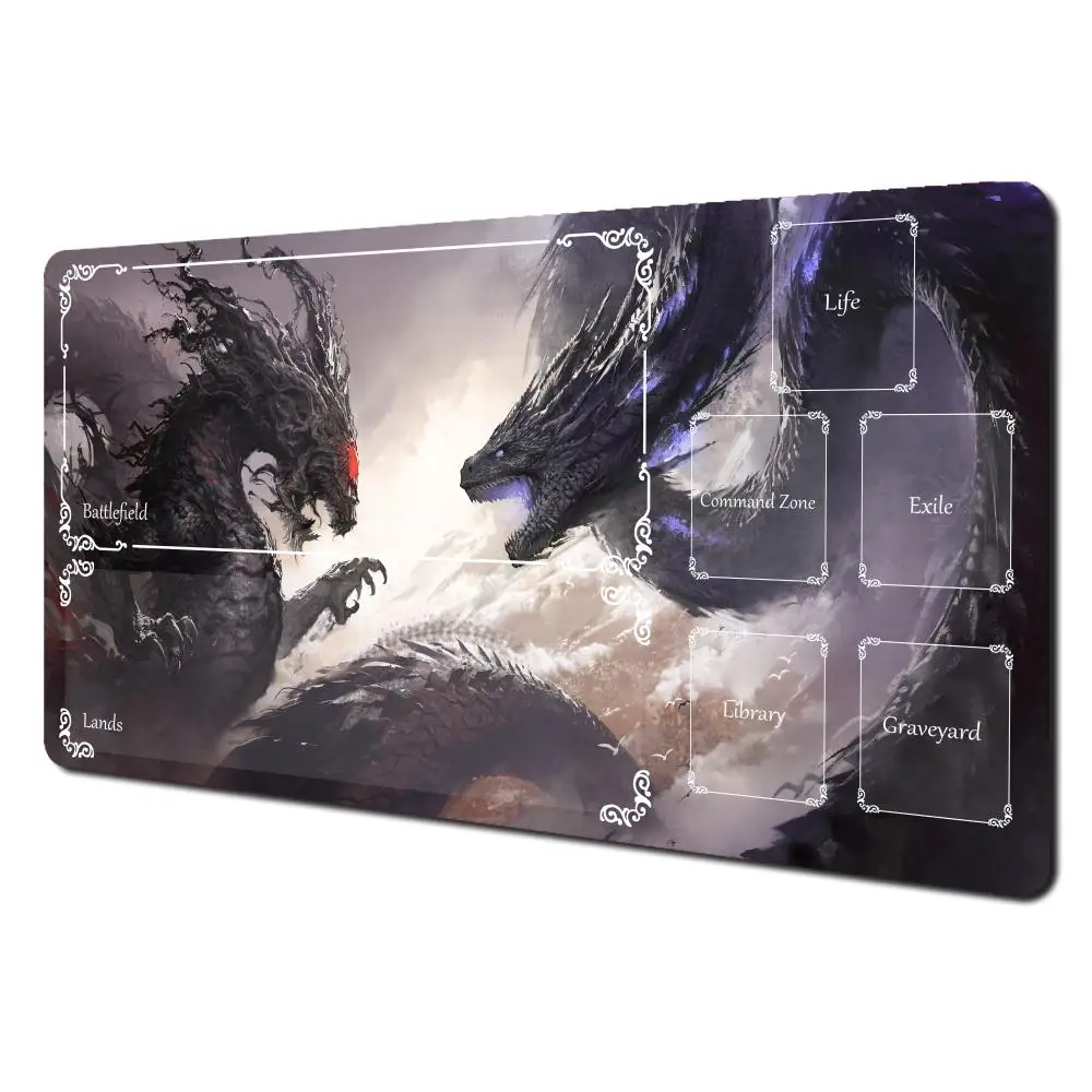 

Коврик для игровой мыши Magic Zones Magic Trading Card, игровой коврик для мыши Commander Card Game Battles Duel Mat для начинающих и проб, 14*24 дюйма