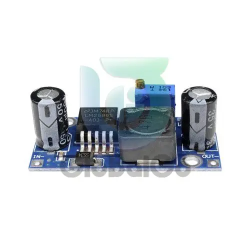 LM2596s DC-DC Adjustable step-down Power Supply Module 3.2V-35V to 1.25V-30V Voltage Regulator 24V 12V 5V 3V